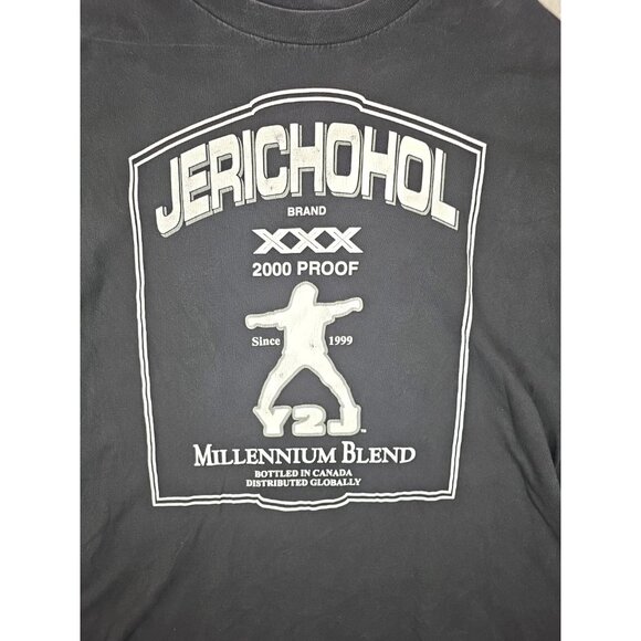 Rare Vintage Chris Jericho  Y2J Jericoholic 2000 Proof WWE 3XL - Picture 2 of 10